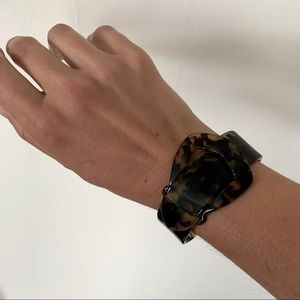 MCM Vintage Celluloid Wrap Tortoiseshell Bracelet